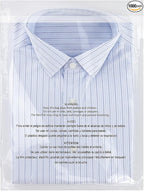 iMailer - 1000 Count - 12" x 15" Clear Plastic Poly Bags with Suffocation Warning for Clothing, T-Shirts,Shipping, Packaging -Resealable Adhesive,Not Strong