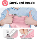 Fuxury Poly Mailers 14.5x19 Inch 50pc Shipping Bags for Small Business Mailing Envelopes for Clothing,Self Seal Shipping Envelopes Waterproof Poly bags Durable Packaging Bags Light Pink
