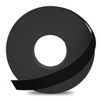 GSCIT Club Black Edge Banding, 1 inch x 50ft Melamine Edge Banding with Hot Melt Adhesive Preglued Cabinet Edge Banding Flexible Black Veneer Edging