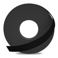 GSCIT Club Black Edge Banding, 7/8 inch x 50ft Melamine Edge Banding with Hot Melt Adhesive Preglued Cabinet Edge Banding Flexible Black Veneer