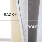 MIULEE Linen Texture Curtains for Bedroom Solid 100% Blackout Thermal Insulated Grayish White Curtains Grommet Room Darkening Curtains/Drapes for Living Room Nursery 52x96 Inch (2 Panels)