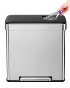 Cesun GreenGrin Kitchen Trash Can (Sliver)