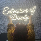 Custom Neon Sign Wedding Last Name, 2026 Xmas Gift Plug/Battery Operated Neon Light Sign Customizable for Backdrop Reception, Personalized Lighted LED Signs for Business, Kids Room Bedroom Wall Decor