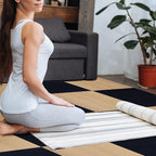 Peel and Stick Carpet Squares 24" x 24", Self Adhesive Non-Slip Carpet Tiles, Peel and Stick Soft Padded Carpet Tiles for Kitchen Bedrooms Indoor Outdoor(20 Tiles/80 sq ft)