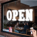 48" x 17" Extra Large LED Open Sign with Remote Control High Bright Visibility Business Signs 14 Mode Electric Display Sign Suitable for Shop, Bar, Hotel, Retail and Restaurant