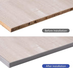 U-Shape Edge Banding, 9.8 ft TPE Self Adhesive Veneer Edging Trim Flexible Edge Protector, Furniture Edge Strip for Countertop Table Cabinets Shelves Restoration (Grey, 3m×15mm)