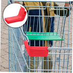1 Pair Shopping Cart Bumper Guard Strip Collision Edge Protector for Grocery Cart Frame Textured Surface for Secure Shopping Experience Weather Resistant Design