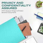 Teal Large Poly Bubble Mailers 9.5x14.5 inch #4 | Self Seal Padded Envelopes Cushioned Bubble Mailer | Usable Size 9.5x13.5 | WaterProof | Lightweight mailing Shipping Bags | 200 Pack Bulk