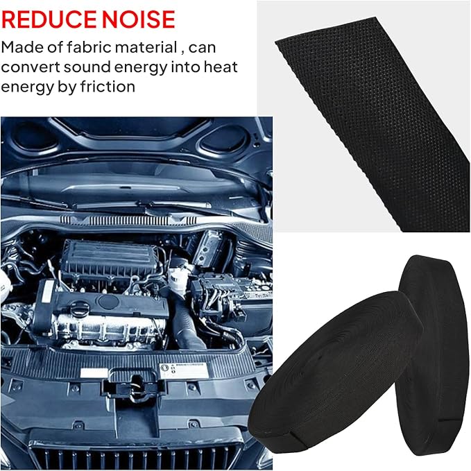 2 in 1 Heat Shrink Braided Sleeving Fabric Tubing-Ideal fit Irregular Shape Hose/Cable/Wire (3/8"(10mm), 32FT)