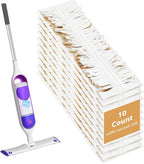 10 Pack Disposable Power Mop Pads Refilles for Swiffer PowerMop Multi-Surface Replacement Mopping Refills Pads