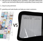 sale 3D pop up greeting card Display Album, for 6x9 inches Greeting Card Organizer Book for Retail, Store Events (pink)