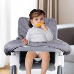 Baby Shopping Cart Cover, Polyester Foldable High Chair Cover, Infant Grocery Cart Cushion Liner with Storage Pouch for Infant, Toddler