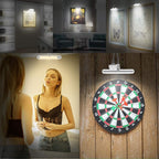 BIGMONAT USB Rechargeable Picture Light Wireless Led Art Light with Remote Control,Rotatable Painting Light Head of 3 Lighting Modes Dimmable Display Lamp for Frame Portrait Artwork Trophy