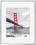 Frametory, 11x14 Metal Picture Frame with Mat for 8x10 Picture & Real Glass, Aluminum Photo Frame Collection (Silver, 1 Pack)