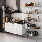 24" Deep x 36" Wide x 74" Height Wire Shelving Kit | 5-Tier | NSF Commercial Storage Rack Unit