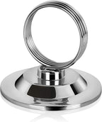 New Star Foodservice 23398 Ring-Clip Table Number Holder/Number Stand/Place Card Holder, Set of 12, 1.5-Inch