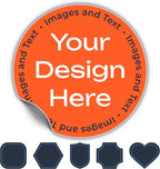 Personalized Custom Vinyl Decals Stickers Labels - Custom Labels Stickers with Own Logo Decal - Custom Logo Stickers for Business, Weddings, Birthdays, Gifts - Print Your Own Stickers