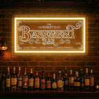 Custom Neon Bar Signs for Home Bar, Handmade Personalized Bar Signs for Man Cave, Durable Lounge Whiskey Light Up Sign for Business, Bar Led Sign For Men Dad Gift