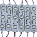 REXTiN Super Bright 200pcs 3 LED Module Green 5050 SMD 66-72LM Each Module Waterproof Decorative Light for Letter Sign Advertising Signs with Tape Adhesive Backside