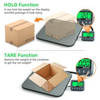 Digital Postal Scale 440lb,High Accuracy 0.35oz Shipping Scale for Packages with Hold/Tare/Count,Commercial Package Scale for Small Business,Postage Scales for Shipping Packages/Luggage,Grey