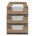 FlashDry Oil Absorbent Pads – High Absorbency of Oil-Based Liquids, Water-Repellent, Tear-Resistant, Premium Mats, Ideal for Garage, Driveway, Automotive, Marine Use, 17.5” x 13.5”, 300 Pads in Total