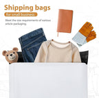 Metronic Poly Mailers 24x24 100PC White, Extra Large Shipping Bags Mailing Envelopes with Strong Adhesive, 2.5Mil Thick Mailers Poly Bags for Shipping, Mailing Bag Packaging Bag for Small Business