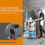 A Nice Little Cleaning Cart - Rolling Cleaning Cart for Efficient Organization of Cleaning Supplies