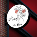Custom Round Light Box Sign - Double Sided Illuminated Advertising Board for Shop, Bar, Cafe, Tea Salon Decor, or Billboard with Printed Logo (12" to 28")