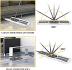 36" Commercial Dust Mops for Floor Cleaning, Masthome Professional Industrial Mop with 3 Pads, Heavy Duty Commercial Mop with 62'' Long Handle,Large Floor Mops for Office Garage Warehouse Factory Mall