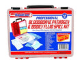 Rapid Care First Aid 839BBK-1 Premium Bloodborne Pathogen & Bodily Fluid Spill Kit, OSHA Compliant, Wall Mountable, 10" x 8" x 3 1/2"