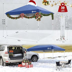 Sekey 10x10 Pop Up Canopy with One Push Setup-Easy Up Canopy with 99% UV Blocking - Instant Outdoor Sun Shade for Events, Parties, Camping- Commercial Gazebo with Weight Bags,Wind Proof&Waterproof