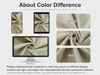 Vision Home Sand Pinch Pleated Full Blackout Curtains Linen Blended Room Darkening Window Curtains 90 inch for Living Room Bedroom Thermal Insulated Pinch Pleat Drapes with Hooks 2 Panel 40" Wx90 L