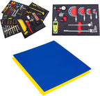 5S Tool Box Shadow Foam Organizers (2 Color) FITS Craftsman Model# 113668 (16.5" x 36.75", Blue Top/Yellow Bottom)…