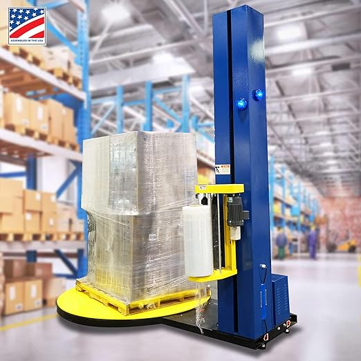 PEC Pallet Wrapping Machine Industrial Shrink Wrap Machines with Built-in Scale