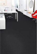 Mohawk Advance 24" x 24" Berber (Loop pile), 0.11" Pile Height, Carpet Tile, Nylon Fiber, Carbon Color, (24 Tiles), (96 sqft/carton)