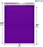 Purple Small Poly Bubble Mailers 6x10 inch #0 | Self Seal Padded Envelopes | Cushioned Bubble Mailer | Usable Size 6x9 | WaterProof | Lightweight mailing Shipping Bags | 250 Pack Bulk