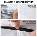 KKBESTPACK Poly Mailers Shipping Envelope Self Sealing Bags (12x15.5 100pc) (PM100), White