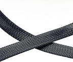 25Ft-3/4inch PET Expandable Braided Wire Sleeving,Wire Loom Cable Sleeve for TV,Computer,Home Theater,Automotive,Home Industrial,Electrical Wires,Chemical,Protect Cat from Chewing Cords,Black