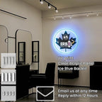 Led Custom Neon Sign, Custom Led Sign for Nail Salons, Beauty Studios, Massage Spa, Barber Shops, Storefronts, Offices, Neon Sign Customizable Backlit Logo (12" to 42" Available)