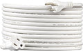 Amazon Basics Extension Cord, 20 Ft, 3 Prong Outlet Extender, Indoor Extension Cord, 13 Amps, 125V, White