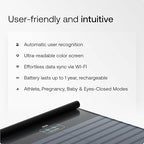 WITHINGS Body Scan - Connected WiFi Scale to Improve Your Health, BIA Personal Scale, Body Composition Analysis, Body Fat, Muscle Mass, Water Percentage