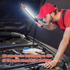 2026 New Magnetic Work Light, Rechargeable LED Mechanic Light, Under Hood Work Light Accessory Bar, Portable Cordless Trouble Light for Workshop Car Repairing Garage