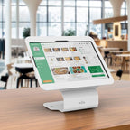 Kiosk POS Tablet Stand Compatible with iPad 10 gen 10.9 inch, 11"(A16), air 4 5 10.9", Pro 11" 1st 2nd 3rd 4th gen., iPad air 11", Retail Stand with 360° Swivel Base, White, BSC101WS