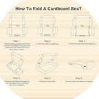 MEBRUDY 13x10x2 Inches Shipping Boxes Pack of 25, Small Corrugated Cardboard Box for Mailing Packing Literature Mailer