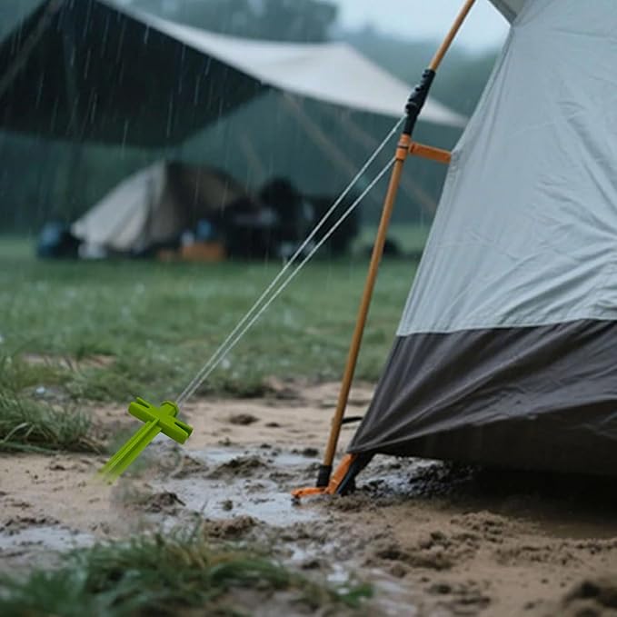 Stakes for Tent Windproof Sand-Resistant Stakes Multipurpose Anchors for Beach Mountaineering & Picnics Durability Pegs
