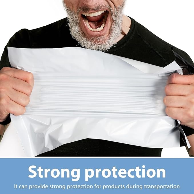 Metronic Poly Mailers 24x24 900 Pcs White, Large Shipping Bags for Clothing Packaging Bags Strong Self Seal Adhesive Shipping Envelopes for Small Business Tear-resistant Mailing Bags Mailing Envelopes