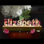 9.45 inch Rectangle Display Pedestal, Warm Color Rectangle Led Lights Display Base, Crystal Wooden Lighted Base Stand for Acrylic, Crystal, Night Light, Glass Resin Art