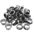 30 pcs Black Snap Bushing 11/16" (19 mm) Mounting Diameter, Plastic Cable Hole Grommets for Wiring, Round Nylon Snap in Locking Electrical Wire Cord Hose Tubing Bushings Grommets Protectors