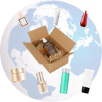 CRUGLA 40 Packs 9x6x4 Shipping Boxes for Small Business, Corrugated Cardboard Boxes Bulk for Shipping Packing Mailing