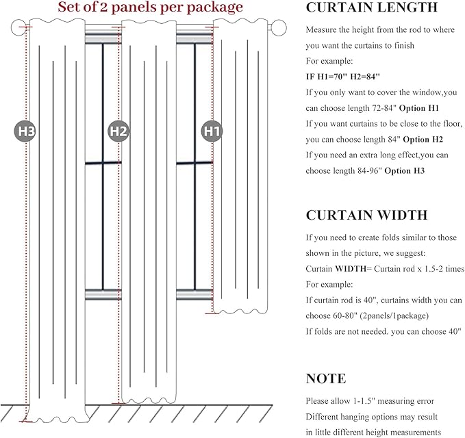 Dark Olive Green Curtains 70 Inch Length Extra Wide Pleated Black Out 84 Inch Long for Living Room, Linen Thick Sliding Glass Door Heavy Duty Insulated Large Window Drapes (70"Wx84"Lx 2Panels Loden)
